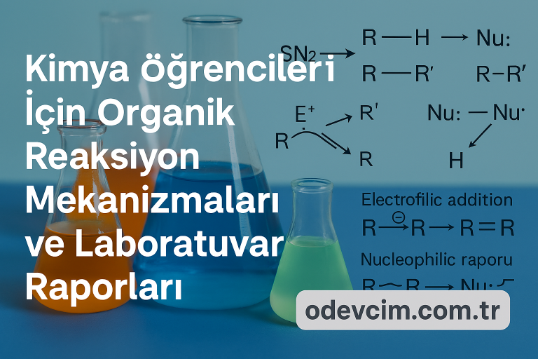 Read more about the article Kimya Öğrencileri İçin Organik Reaksiyon Mekanizmaları ve Laboratuvar Raporları