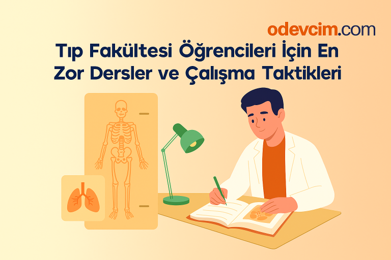Read more about the article Tıp Fakültesi Öğrencileri İçin En Zor Dersler ve Çalışma Taktikleri
