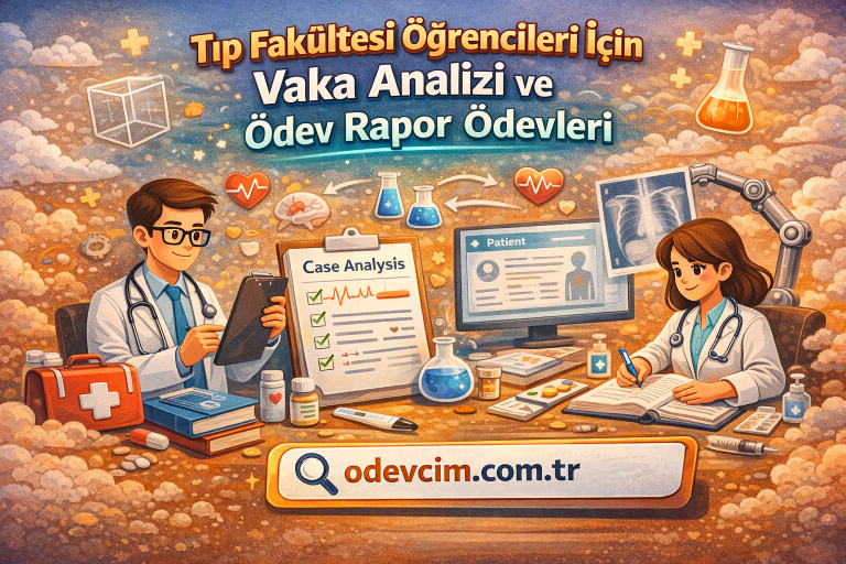 Read more about the article Tıp Fakültesi Öğrencileri İçin Vaka Analizi ve Klinik Rapor Ödevleri