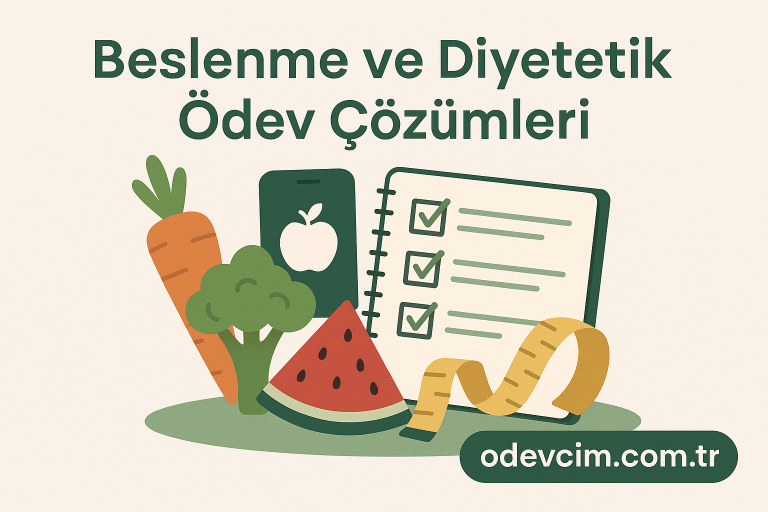 Read more about the article Beslenme ve Diyetetik Ödev Çözümleri