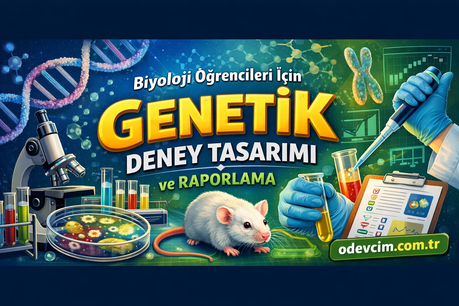 Biyoloji Öğrencileri İçin Genetik Deney Tasarımı ve Raporlama Ödevcim Ücretli Ödev Yaptırma