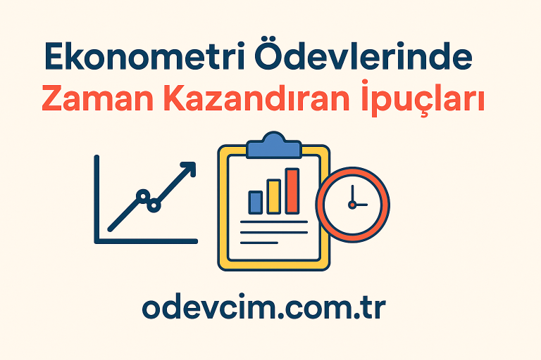 Read more about the article Ekonometri Ödevlerinde Zaman Kazandıran İpuçları