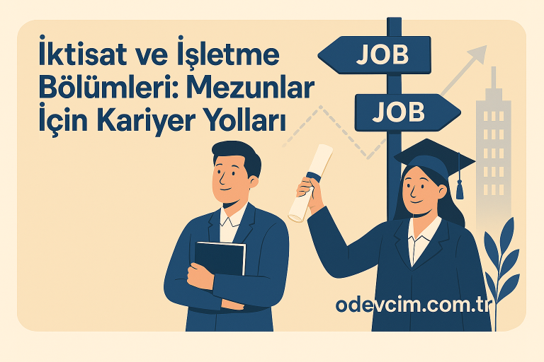 Read more about the article İktisat ve İşletme Bölümleri: Mezunlar İçin Kariyer Yolları