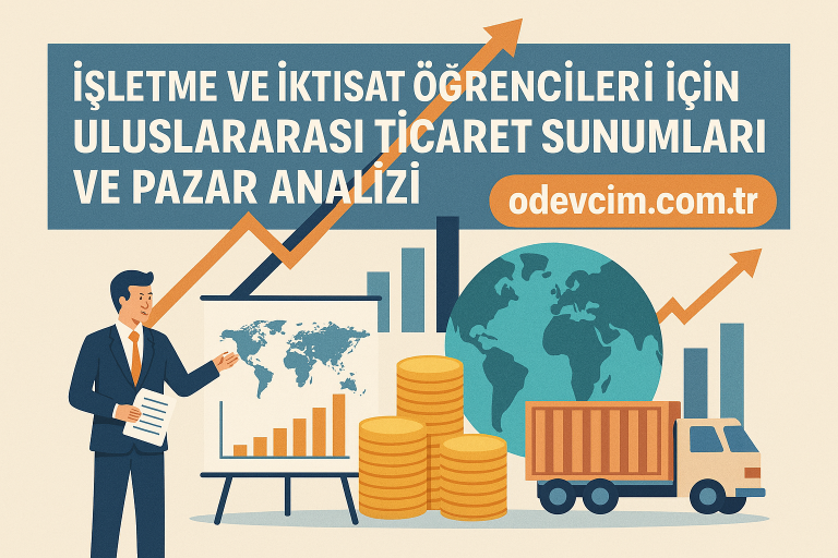 Read more about the article İşletme ve İktisat Öğrencileri İçin Uluslararası Ticaret Sunumları ve Pazar Analizi