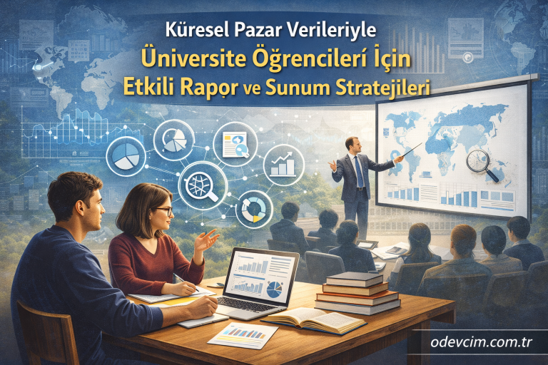Read more about the article Küresel Pazar Verileriyle Üniversite Öğrencileri İçin Etkili Rapor ve Sunum Stratejileri
