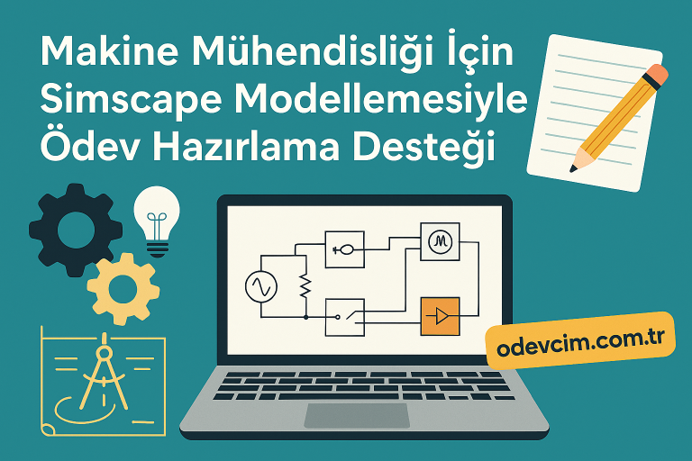 Read more about the article Makine Mühendisliği İçin Simscape Modellemesiyle Ödev Hazırlama Desteği