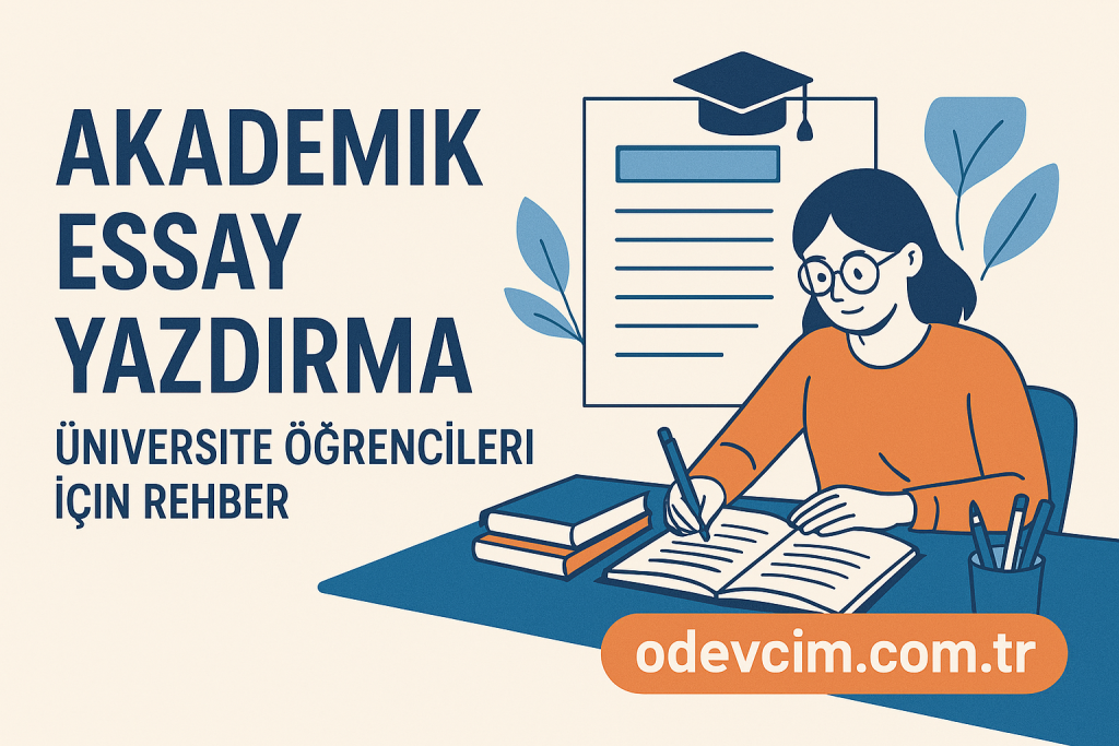 Akademik Essay Yazdırma Üniversite Öğrencileri İçin Rehber Ödevcim Ücretli Ödev Yaptırma