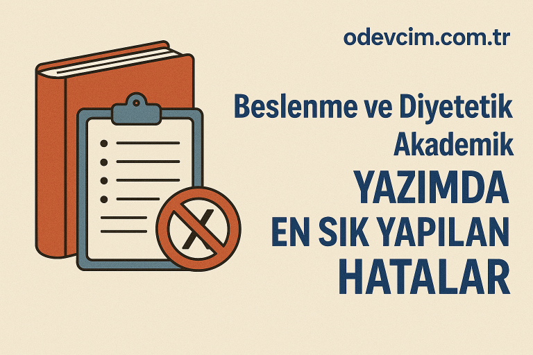 Read more about the article Beslenme ve Diyetetik Alanında Akademik Yazımda En Sık Yapılan Hatalar
