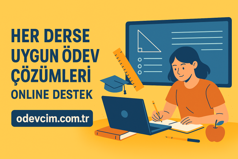 Read more about the article Her Derse Uygun Ödev Çözümleri | Online Destek