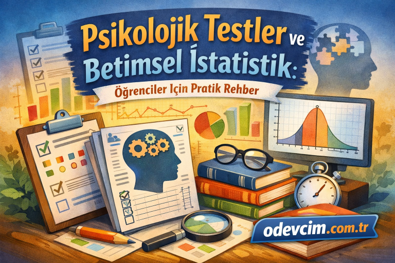 Read more about the article Psikolojik Testler ve Betimsel İstatistik: Öğrenciler İçin Pratik Rehber