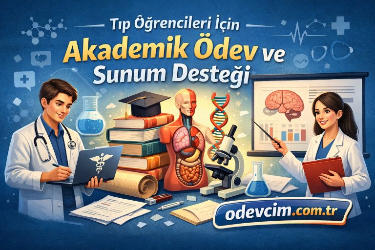 Read more about the article Tıp Öğrencileri İçin Akademik Ödev ve Sunum Desteği