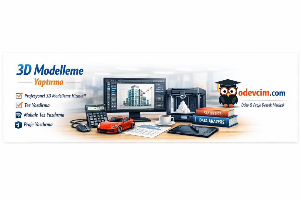 3d Modelleme Yaptırmak İstiyorum