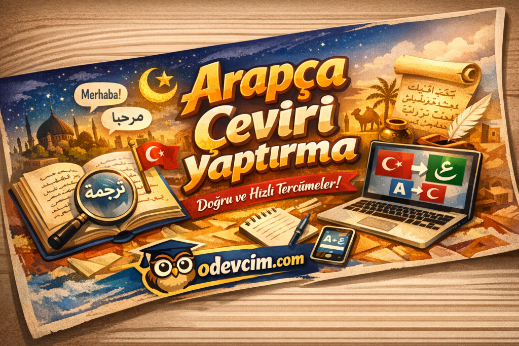 Arapça Çeviri Yardım