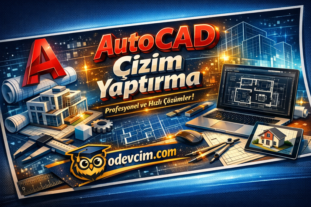 Autocad Çizim Yaptırmak İstiyorum