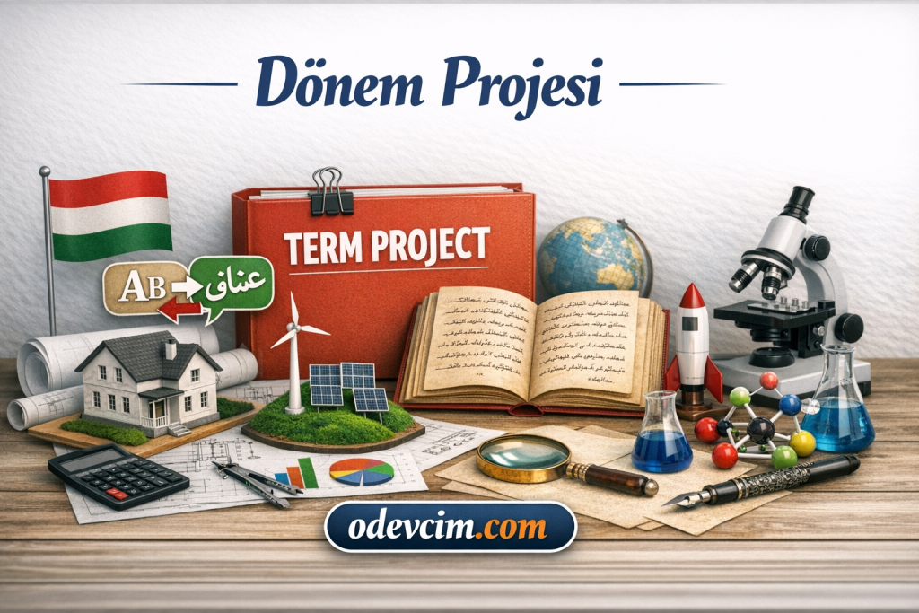 Dönem Projesi Yaptırma