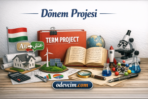 Dönem Projesi Yaptırma