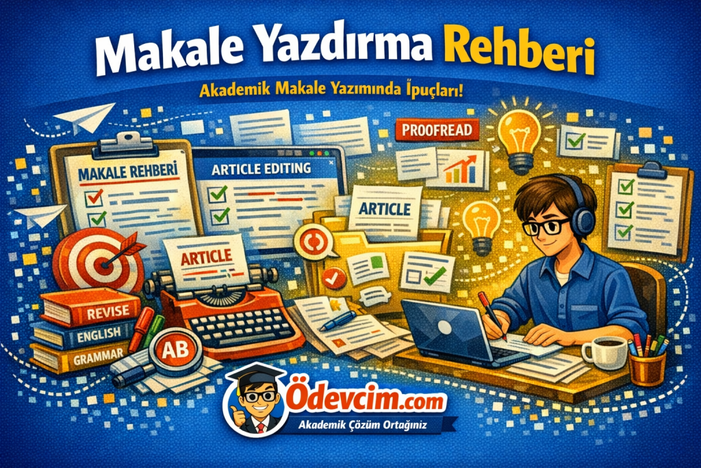 Makale Yazdırma Rehberi