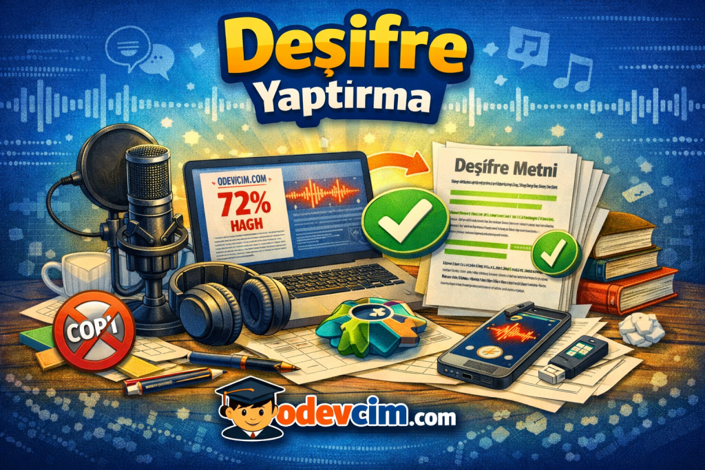 Deşifre Yaptırmak İstiyorum