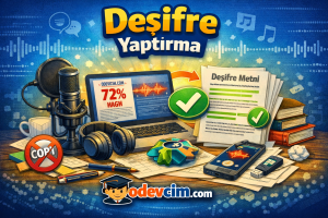 Deşifre Yaptırmak İstiyorum