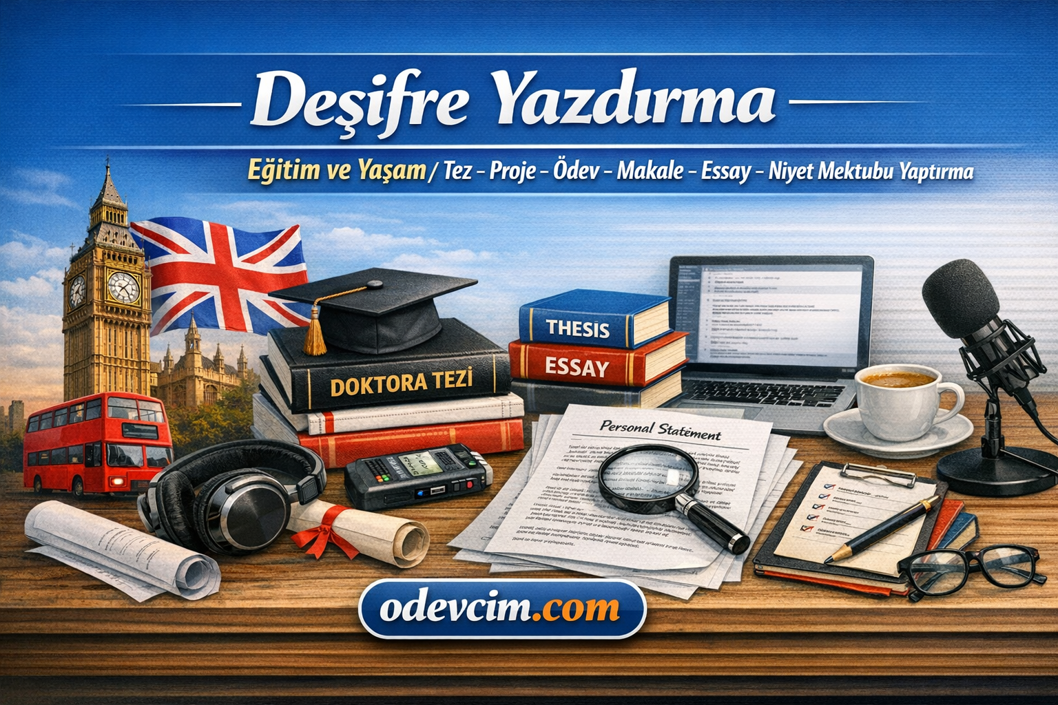 Deşifre Yazdırma   Ses kayıtlarını metne dönüştürme akademik deşifre hukuki deşifre röportaj deşifresi ve podcast deşifre hizmetleri   Ödevcim