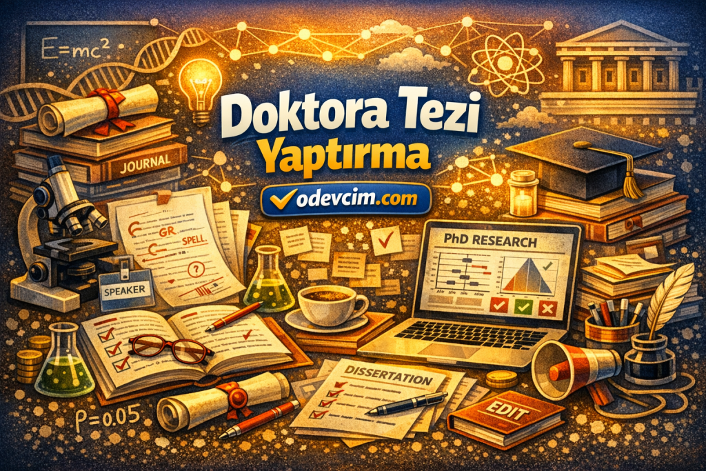 Doktora Tezi Yardım