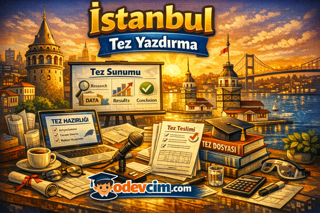 İstanbul Tez Yazdırmak İstiyorum