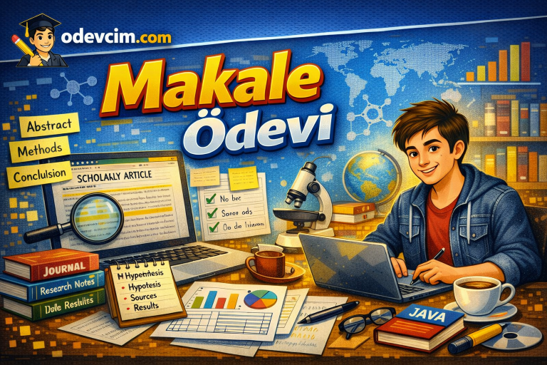 Read more about the article Makale Ödevi