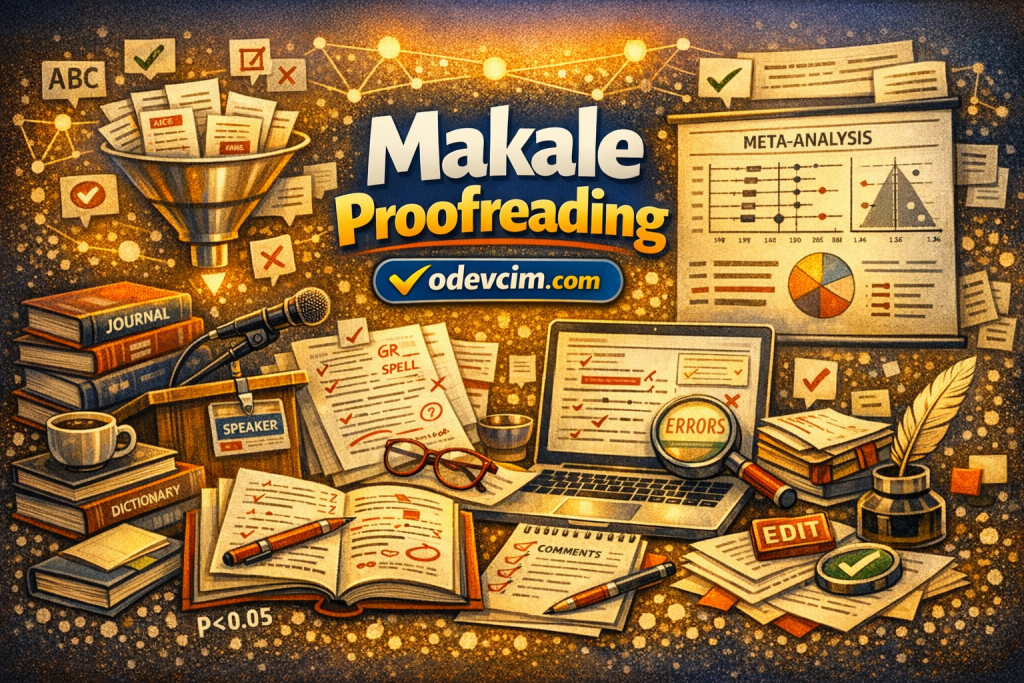 Makale Proofreading İstek