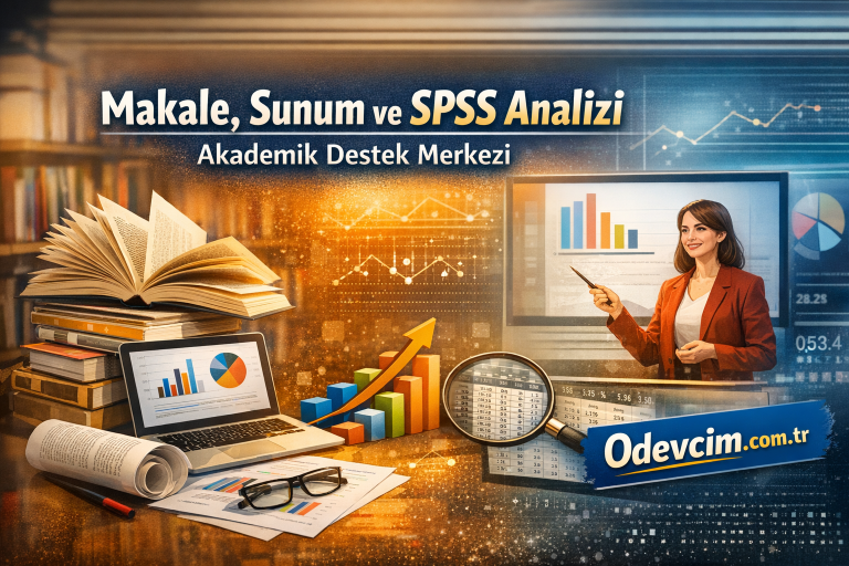 Read more about the article Makale, Sunum ve SPSS Analizi | Akademik Destek Merkezi