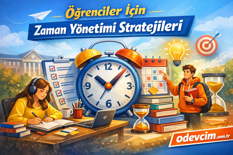 Read more about the article Öğrenciler İçin Zaman Yönetimi Stratejileri