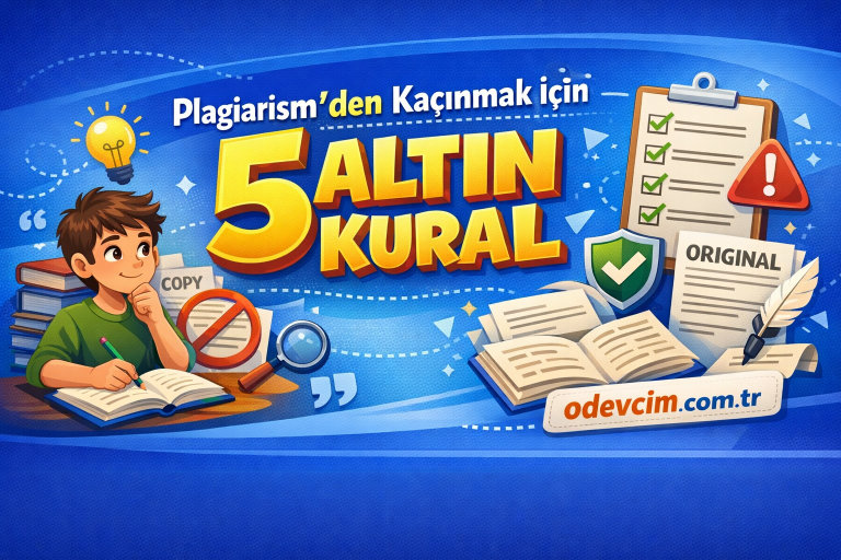 Read more about the article Plagiarism’den Kaçınmak İçin 5 Altın Kural