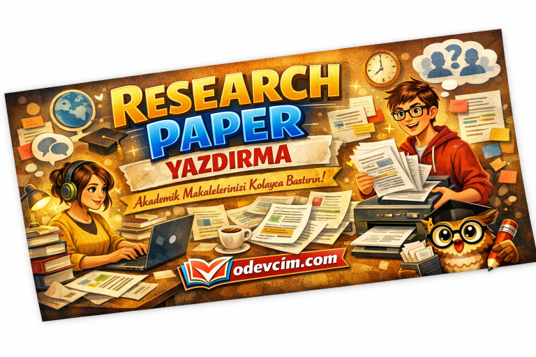 Read more about the article Research Paper Yazdırma