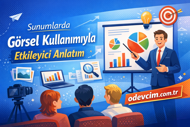 Read more about the article Sunumlarda Görsel Kullanımıyla Etkileyici Anlatım