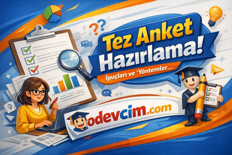 Read more about the article Tez Anket Hazırlama