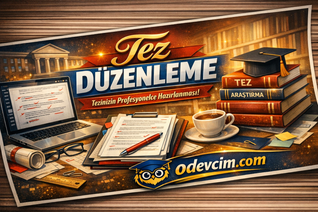 Tez Düzenlemek İstiyorum