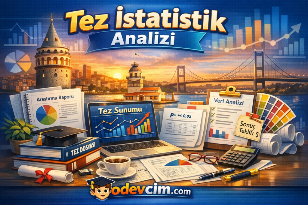 Tez İstatistik Analizi Yaptırmak İstiyorum