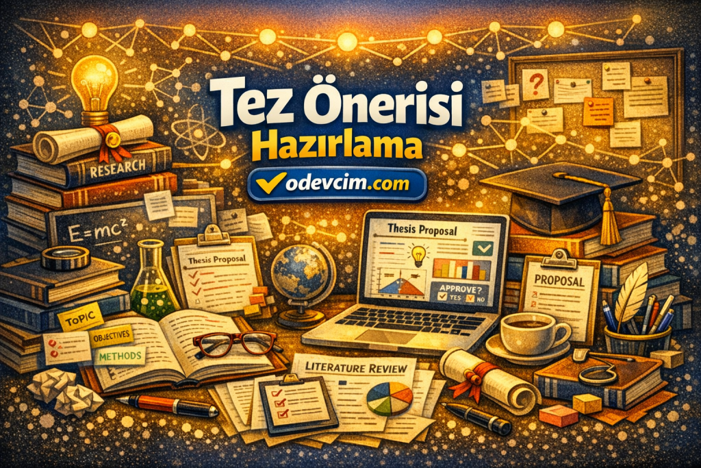 Tez Önerisi Hazırlama Yardım