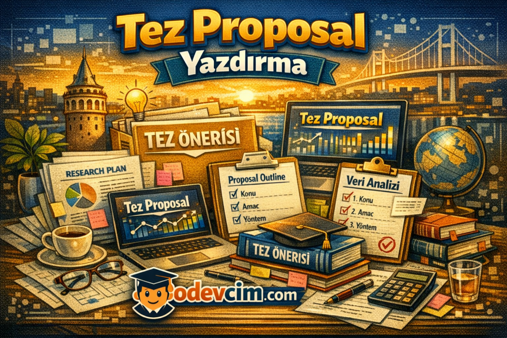 Tez Proposal Yazdırmak İstiyorum