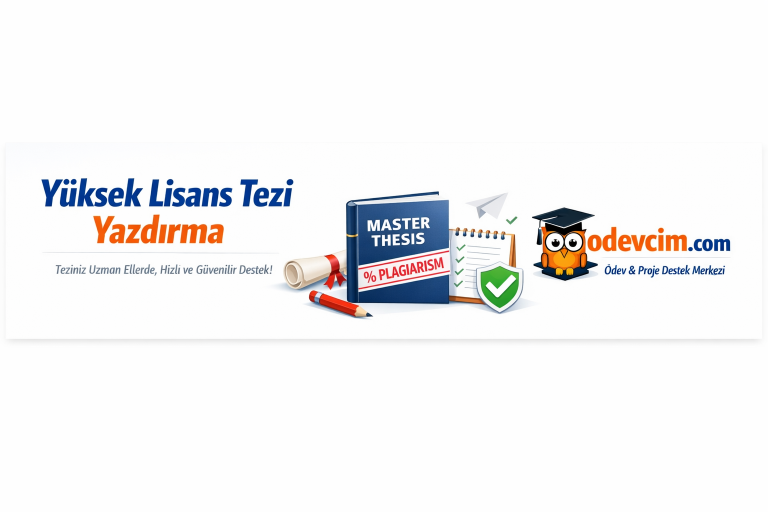 Read more about the article Yüksek Lisans Tezi Yazdırma