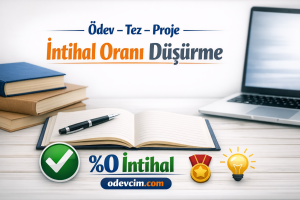 İntihal Oranı Düşürme  Turnitin Raporu