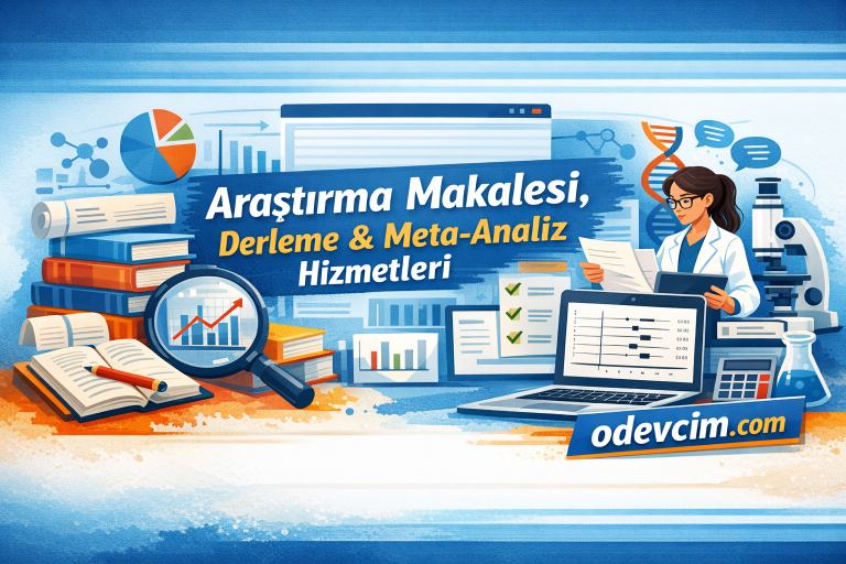 Read more about the article Araştırma Makalesi, Derleme ve Meta-Analiz Hizmetleri | Odevcim