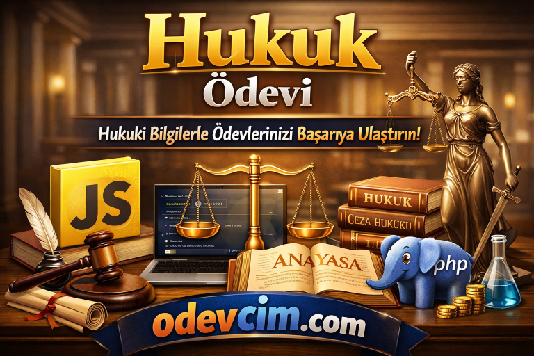 Read more about the article Hukuk Ödevi