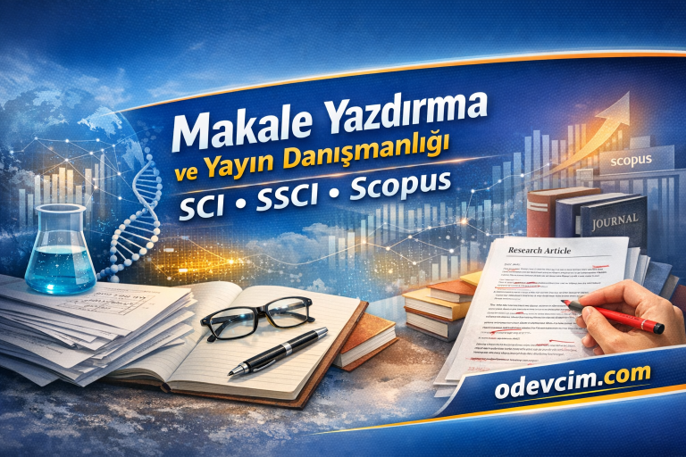 Read more about the article Makale Yazdırma ve Yayın Danışmanlığı | SCI, SSCI, Scopus