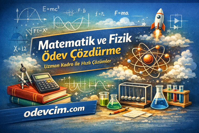 Read more about the article Matematik ve Fizik Odev Çözdürme: Uzman Kadro ile Hızlı Çözümler