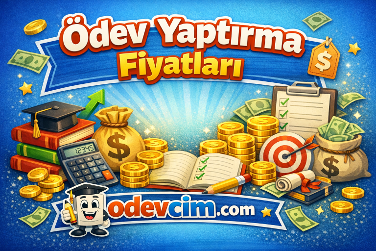 Read more about the article Ödev Yaptırma Fiyatları