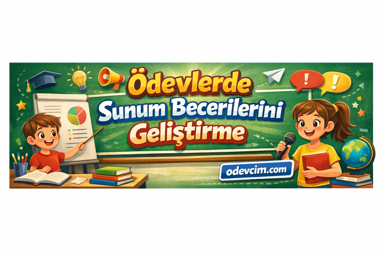 Read more about the article Ödevlerde Sunum Becerilerini Geliştirme