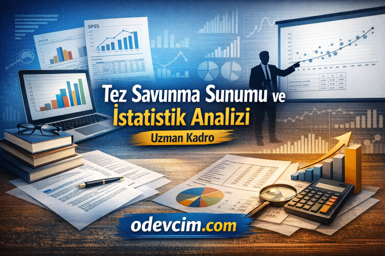 Read more about the article Tez Savunma Sunumu ve İstatistik Analizi | Uzman Kadro