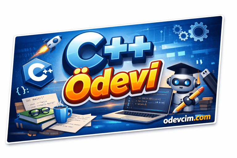 Read more about the article C++ Ödevi