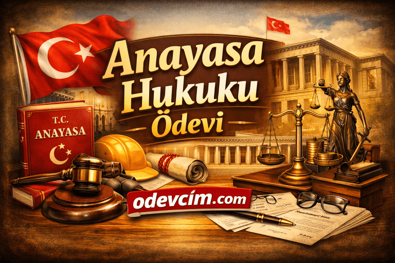 Read more about the article Anayasa Hukuku Ödevi