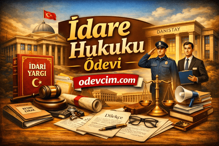 Read more about the article İdare Hukuku Ödevi